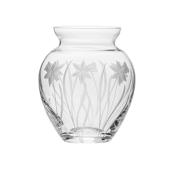 Купить Маленькая хрустальная ваза Daffodils